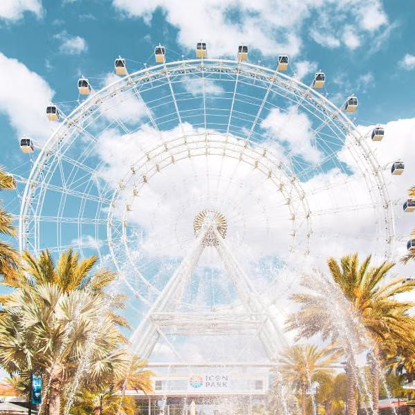 ICON park orlando eye wheel family attraction near watersong resort