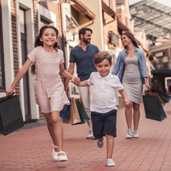 family shopping at orlando shopping center near watersong resort