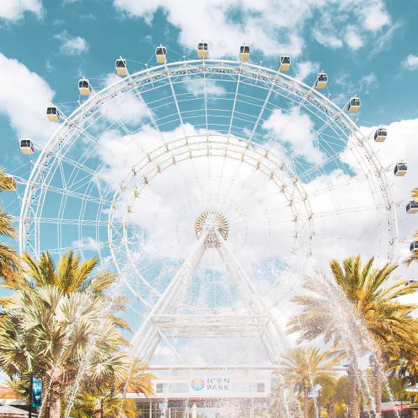 ICON park orlando eye wheel family attraction near watersong resort